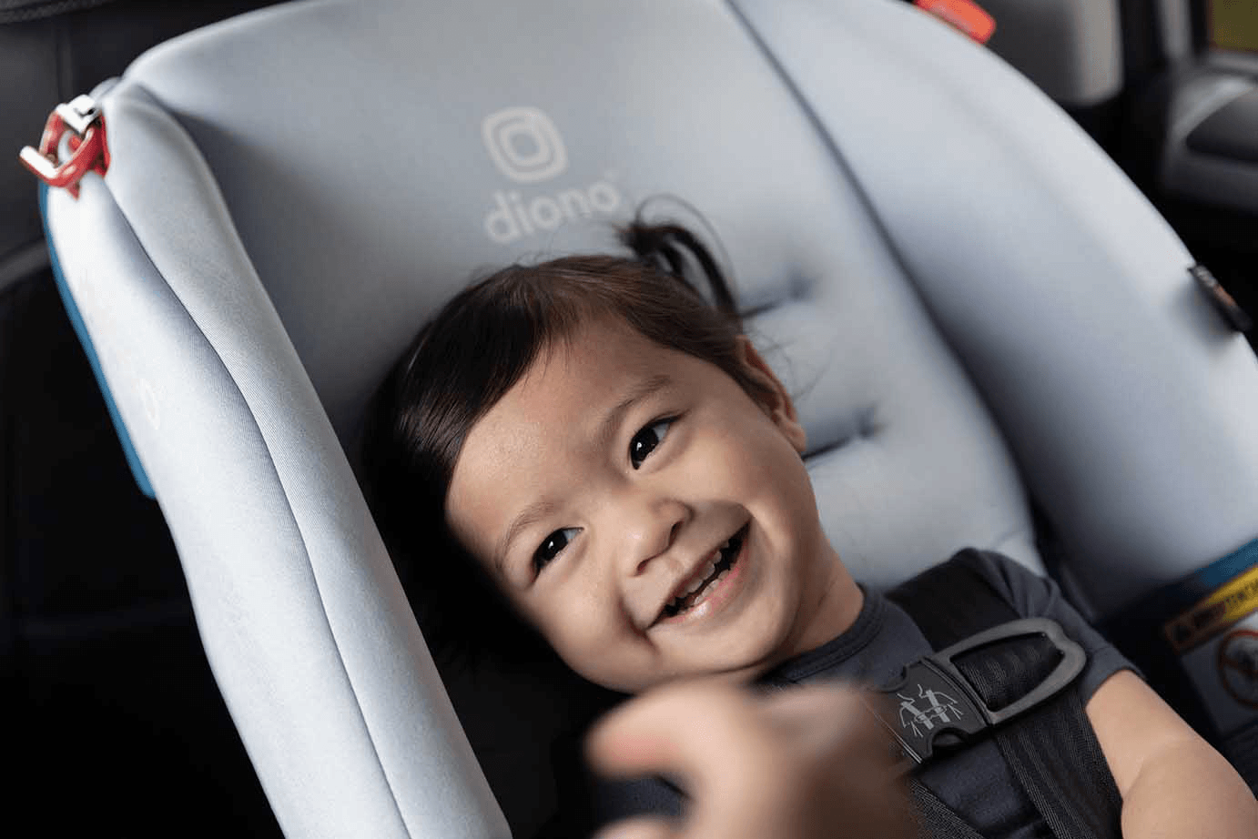 kid in car seat
