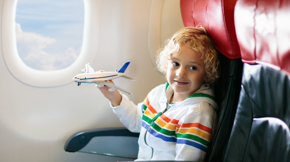 Choose the Right Airplane Seats when Flying with your Child