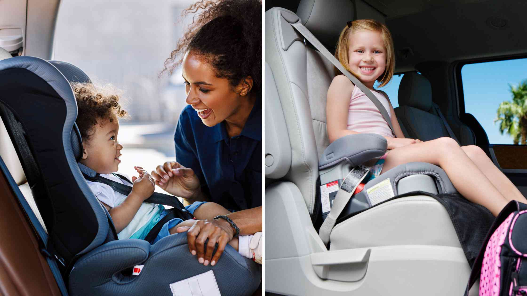 Booster seat vs car seats